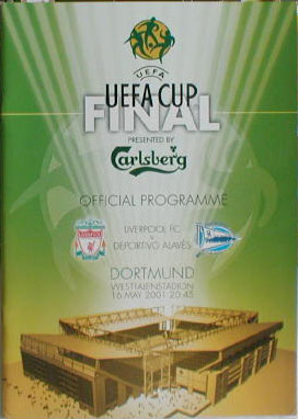 picture of UEFA Fnals Cup Programme